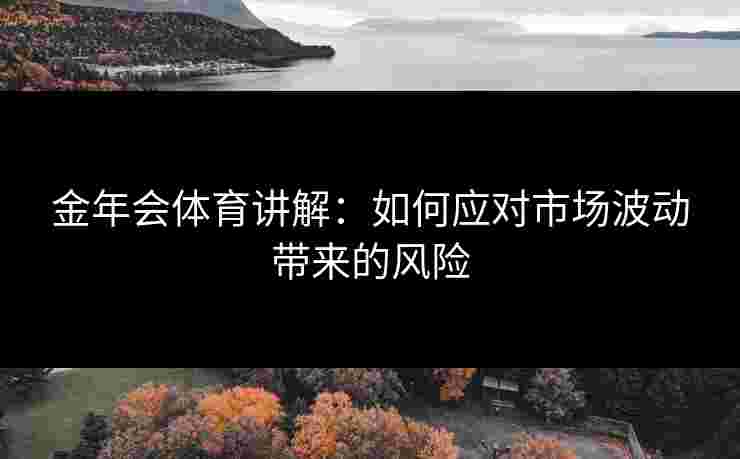 金年会体育讲解：如何应对市场波动带来的风险